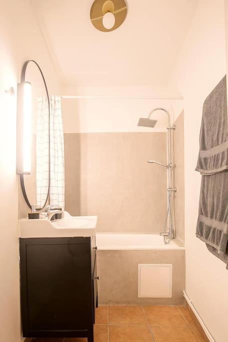 Rare Appart 2 Chambres En Duplex Design Au Panier Марсель Екстер'єр фото